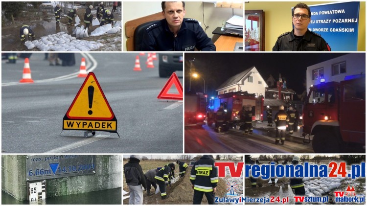 (Powiat Nowodworski) Nie żyje 40-letni mężczyzna. Podziękowania dla strażaków. Raport Służb Mundurowych - 09.01.2017