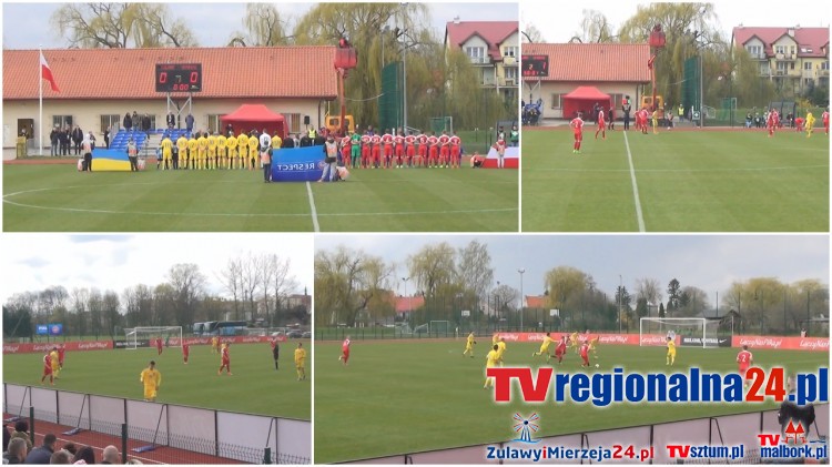 Cały mecz Polska - Ukraina. Turniej UEFA U-16 Development w Nowym Stawie&#8230;