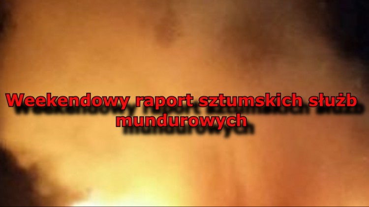 Mężczyzna utopił się w sztumskim jeziorze. Walka z pożarem domu w Pudłowcu. Weekendowy raport sztumskich służb mundurowych – 12.09.2017