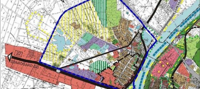 Ogłoszenie Burmistrza Miasta Malborka o wyłożeniu projektu planu zagospodarowania&#8230;