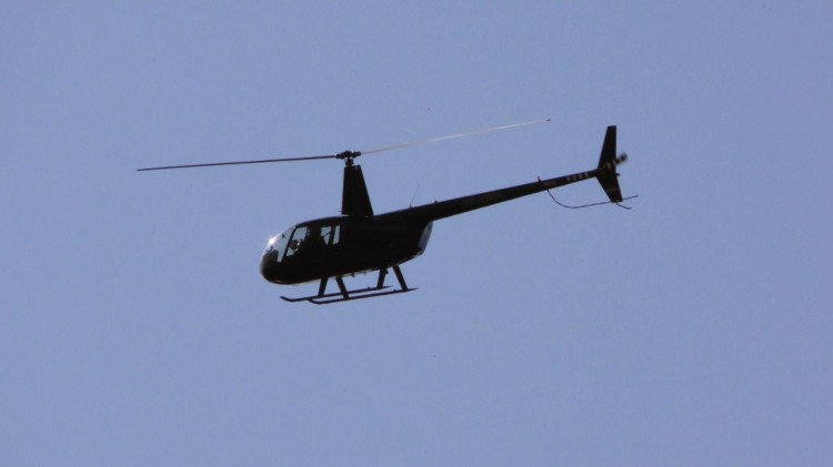 Zastanawiał was latający helikopter nad Malborkiem? 