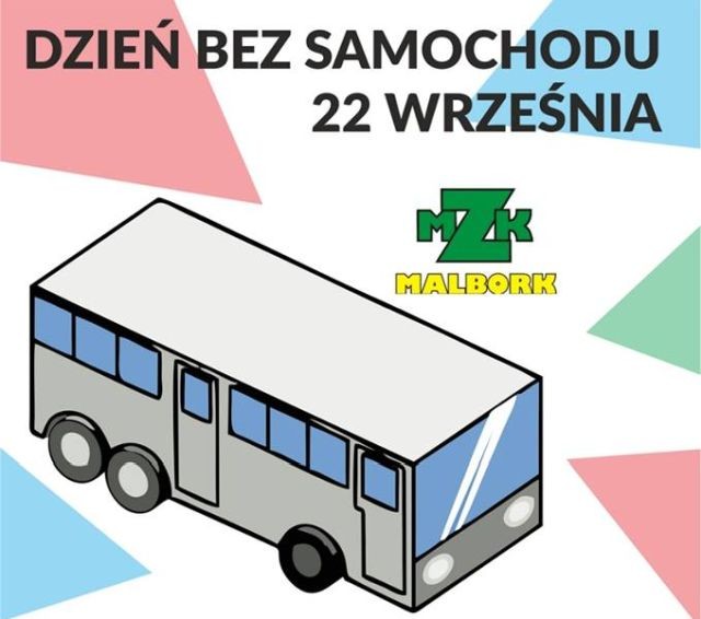 Malbork: 22 września - Europejski Dzień bez Samochodu.