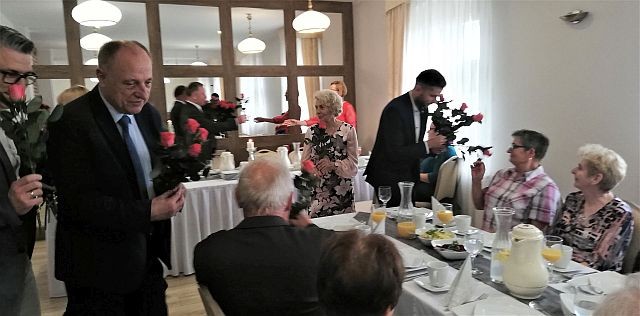Spotkanie wicestarosty malborskiego w Klubie Seniora. 