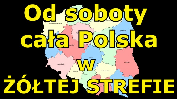 Od soboty cała Polska w żółtej strefie. Jakie czekają nas obostrzenia?
