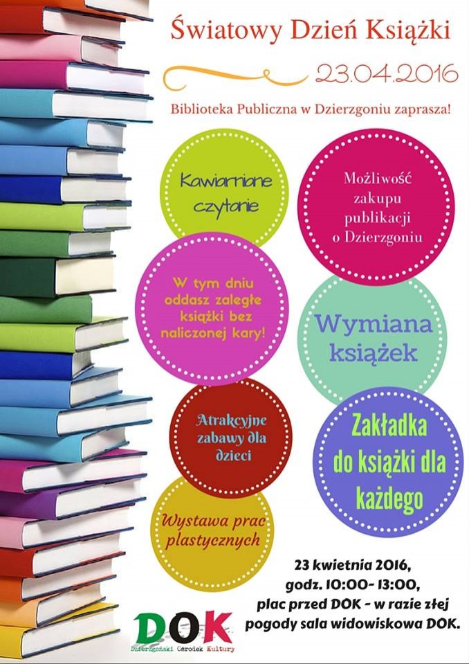 Biblioteka publiczna w Dzierzgoniu do udziału w Światowych ...